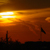 Flag At Sunset