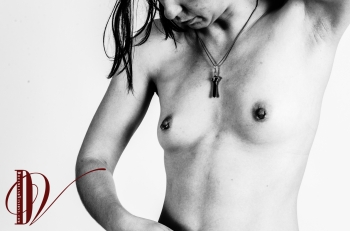 Nude Torso in Black and White