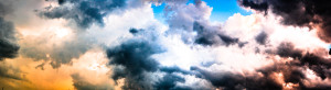 Stormclouds over Memphis - Panorama
