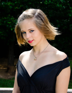 Kerstin in a The Classical Little Black Dress.