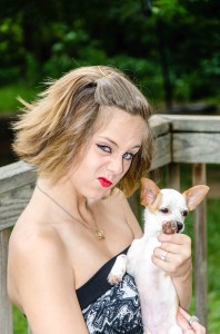 "Ewwww! Doggy Kisses!"