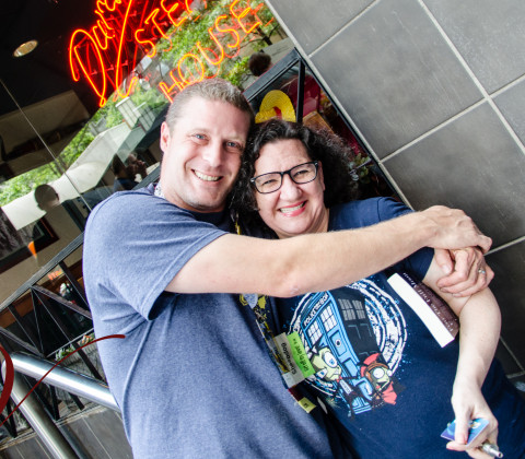 Wendi and I met a friend from Texas in town for DragonCon for lunch today.